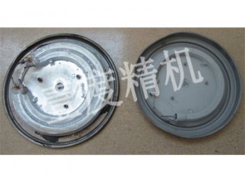 發熱盤噴砂加工對比